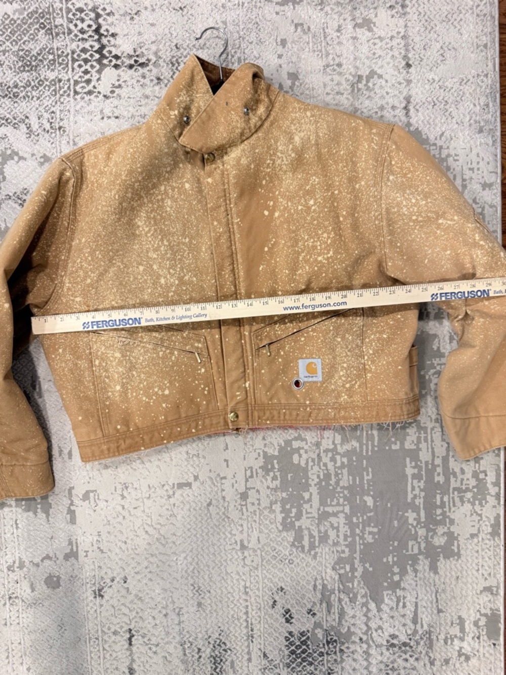 Reworked Vintage Carhartt Cropped Jacket - Picture 4 of 7